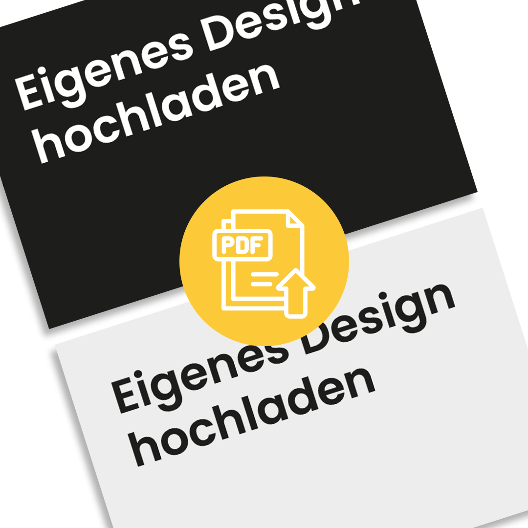 Visitenkarten mit fertigem Druck-PDF