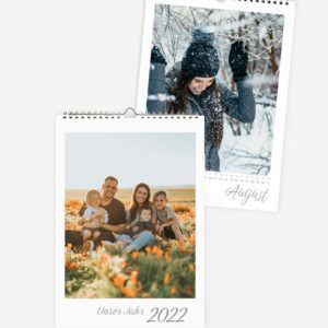 Kalender mit Wire-O in A3 hochkant